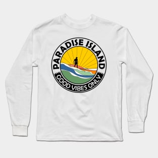 Surf Beach Summer Long Sleeve T-Shirt